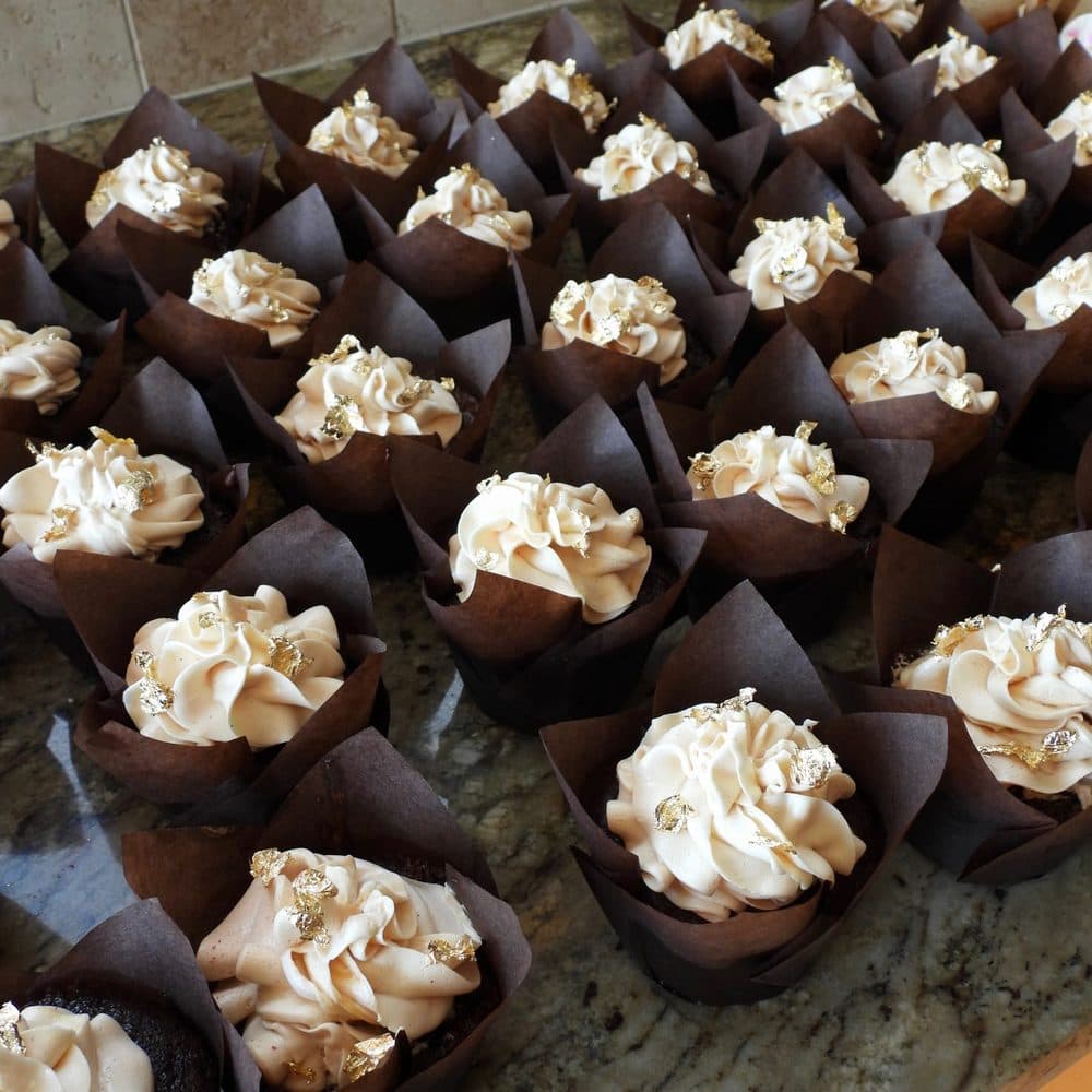 Dark Chocolate & Salted Caramel Cupcakes